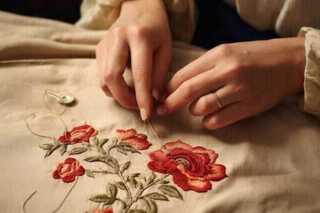 haft w procesie pracy